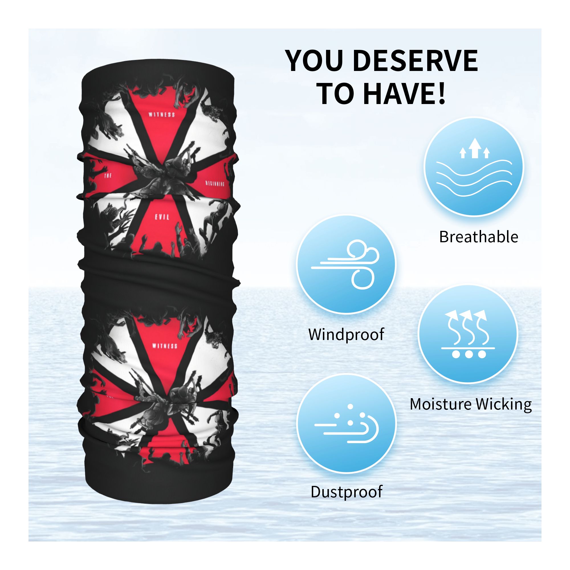 Umbrellas Corporations Residen - đánh giá và giá Neck Gaiter Fleece