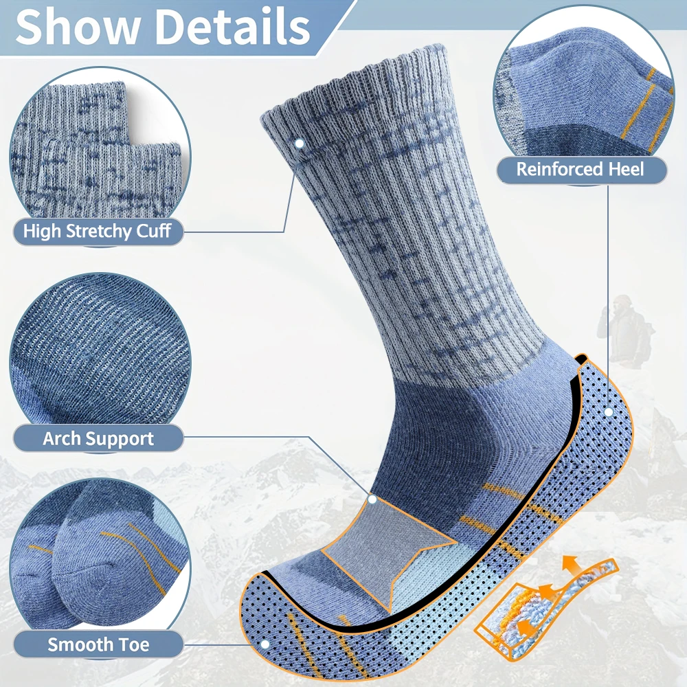 5 Pairs Women Winter Wool Sock - đánh giá và giá Thermal Sock Wool