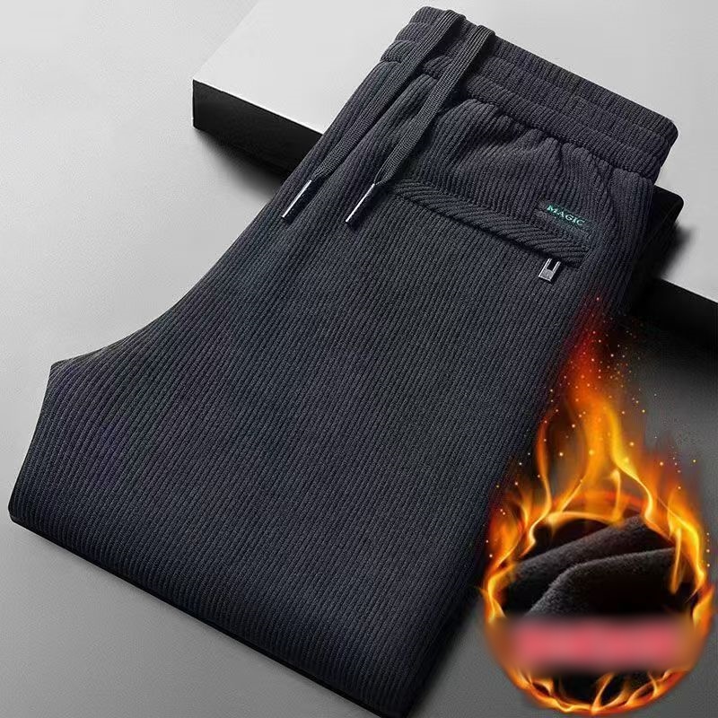 Black gray men's corduroy and  - đánh giá và giá Corduroy Pant Warm