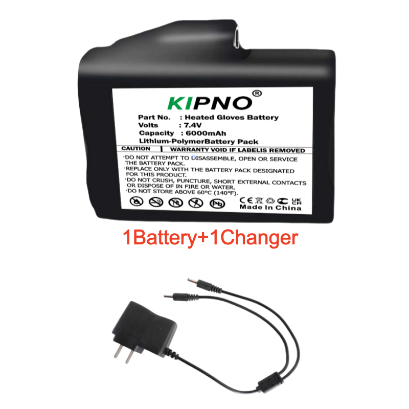 Heated Gloves Battery 7.4V 600 - đánh giá và giá Heated Vest Battery
