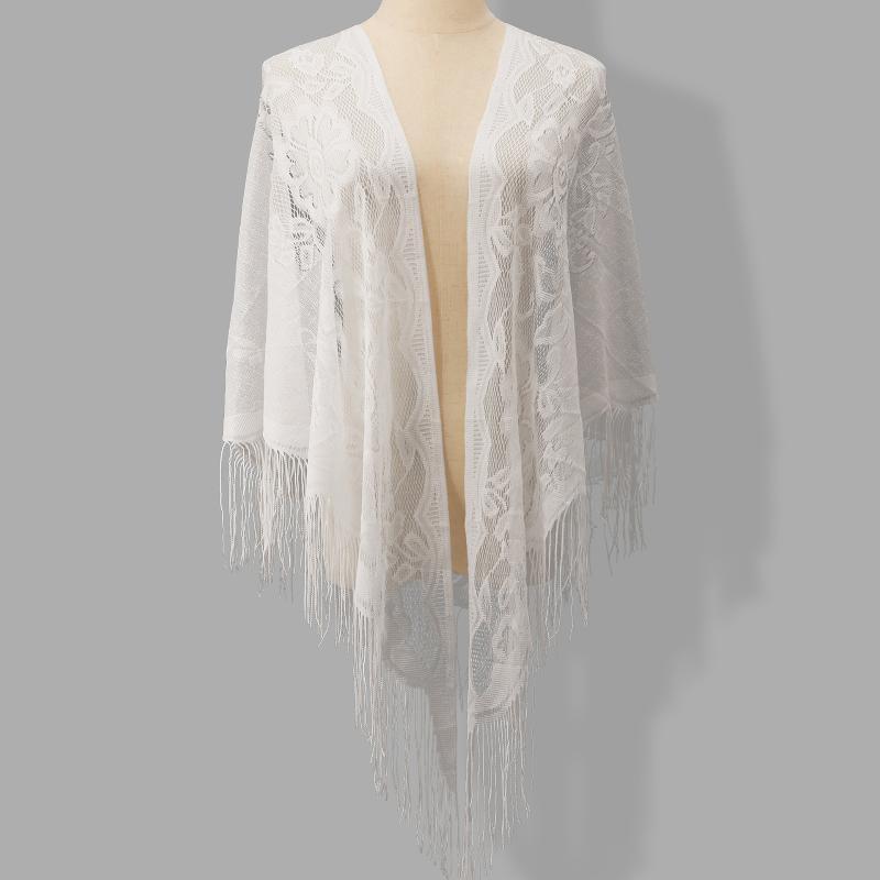 Tassel Fringe Bridal Wrap Tria - đánh giá và giá Shawl Wrap Winter