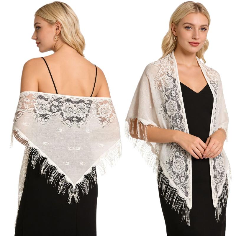 Tassel Fringe Bridal Wrap Tria - đánh giá và giá Shawl Wrap Winter