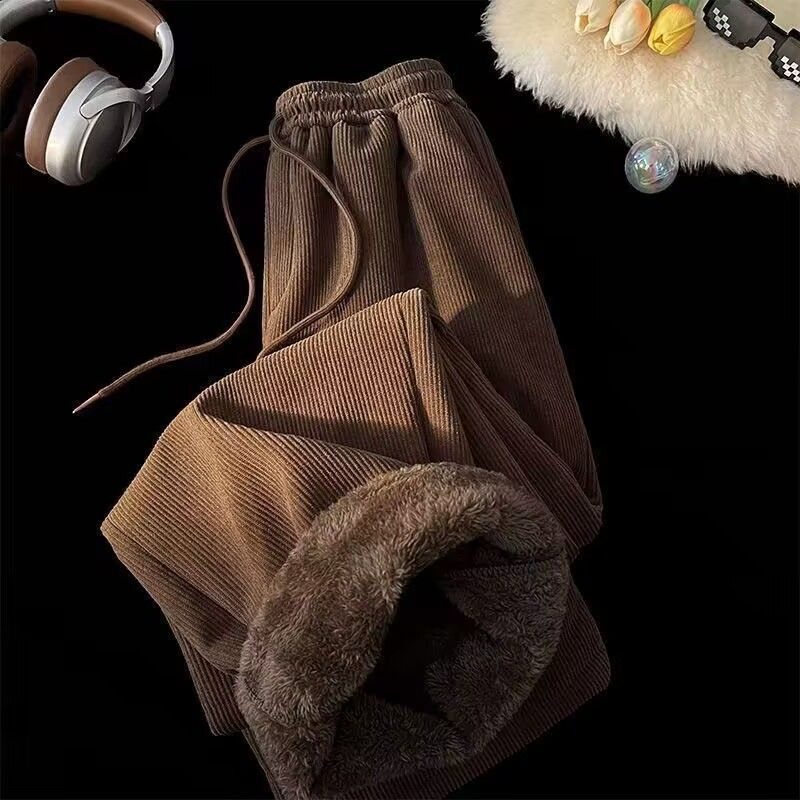 Wide Leg Corduroy Pants Women  - đánh giá và giá Corduroy Pant Warm
