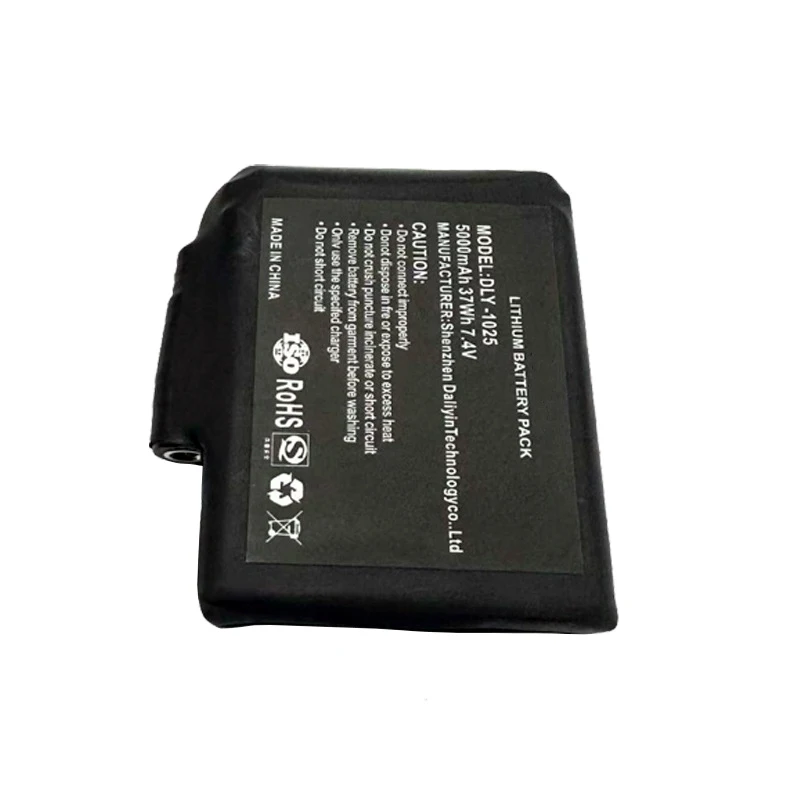 New High-quality7.4 V, 5000mAh - đánh giá và giá Heated Vest Battery