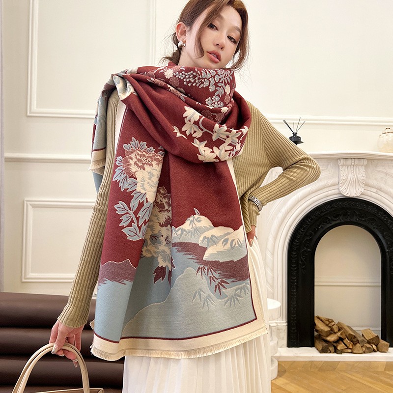 Fashion Winter New Warm Cashme - đánh giá và giá Cashmere Pashmina Wrap