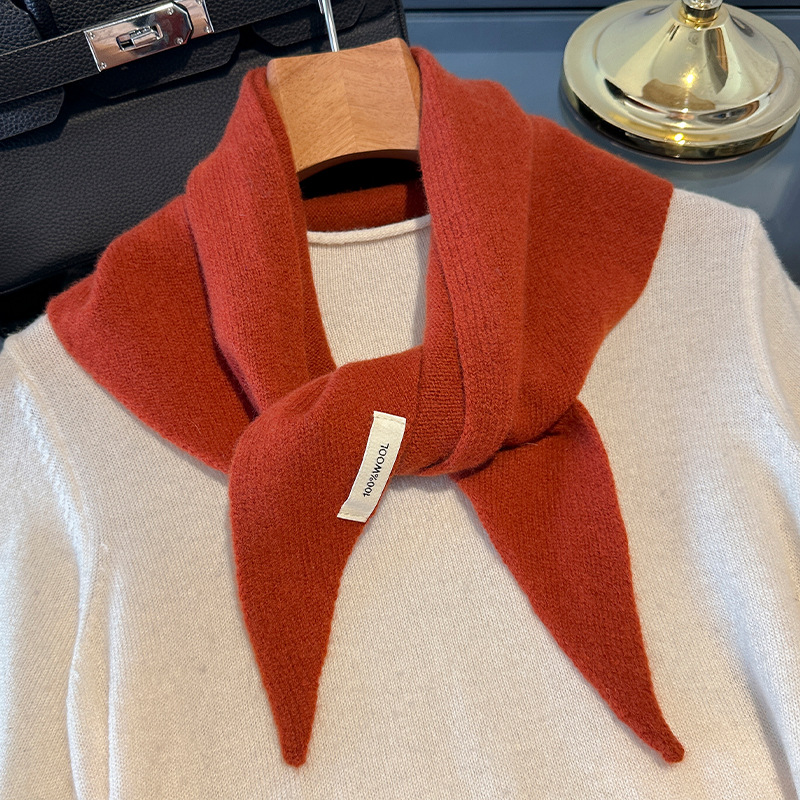 100% Wool Korean Style Knitted - đánh giá và giá Shawl Wrap Winter
