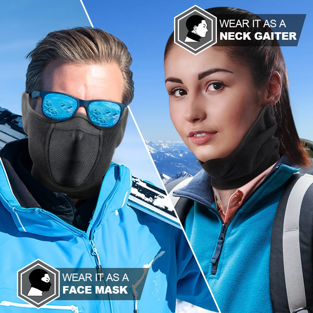 Winter Neck Warmer Ear Cover F - đánh giá và giá Fleece Ear Warmer Band